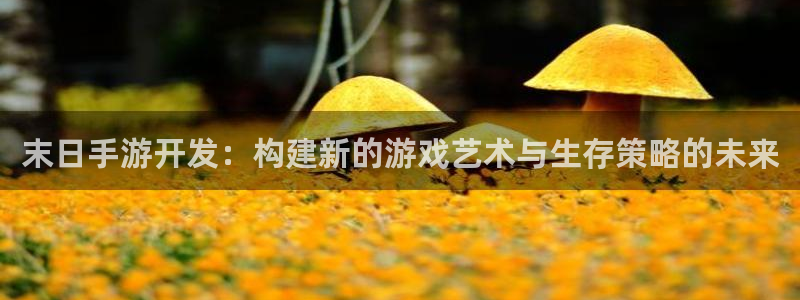 摩根娱乐app下载安装最新版：末日手游开发：构建新的游戏艺术