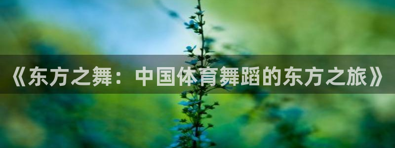 米兰体育：《东方之舞：中国体育舞蹈的东方之旅》
