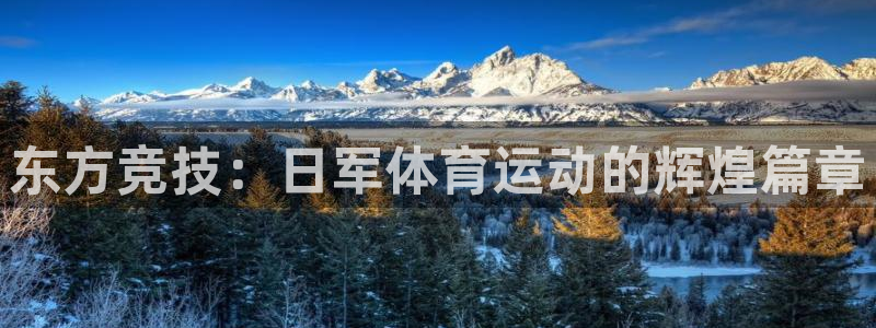 米兰体育入口：东方竞技：日军体育运动的辉煌篇章